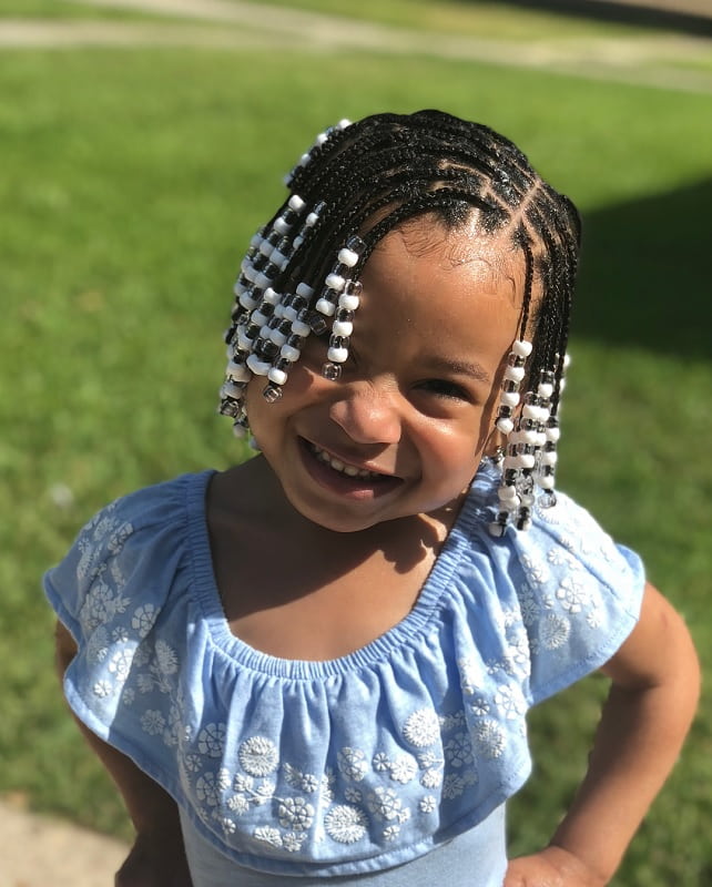 15 Lovely Box Braids Hairstyles for Little Girls to Rock