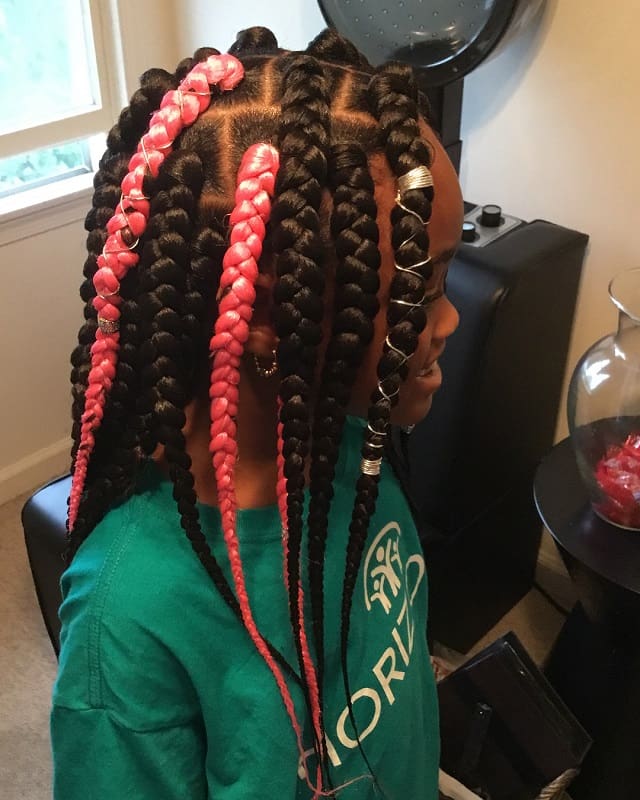 15 Lovely Box Braids Hairstyles for Little Girls to Rock