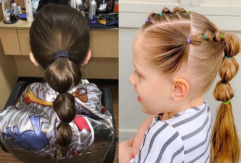 25 Charming Ponytail Hairstyles For Little Girls To Rock