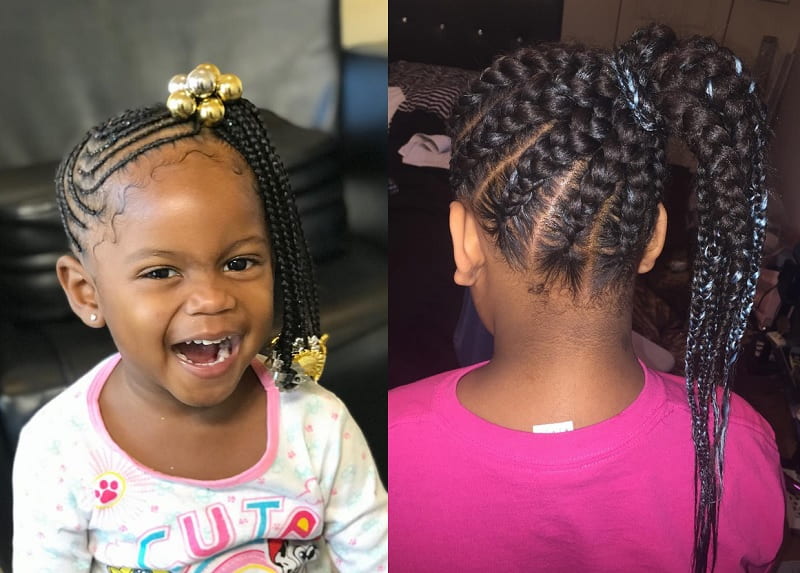 25 Charming Ponytail Hairstyles For Little Girls To Rock