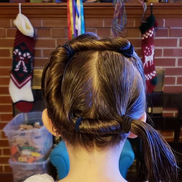ponytail for little girls