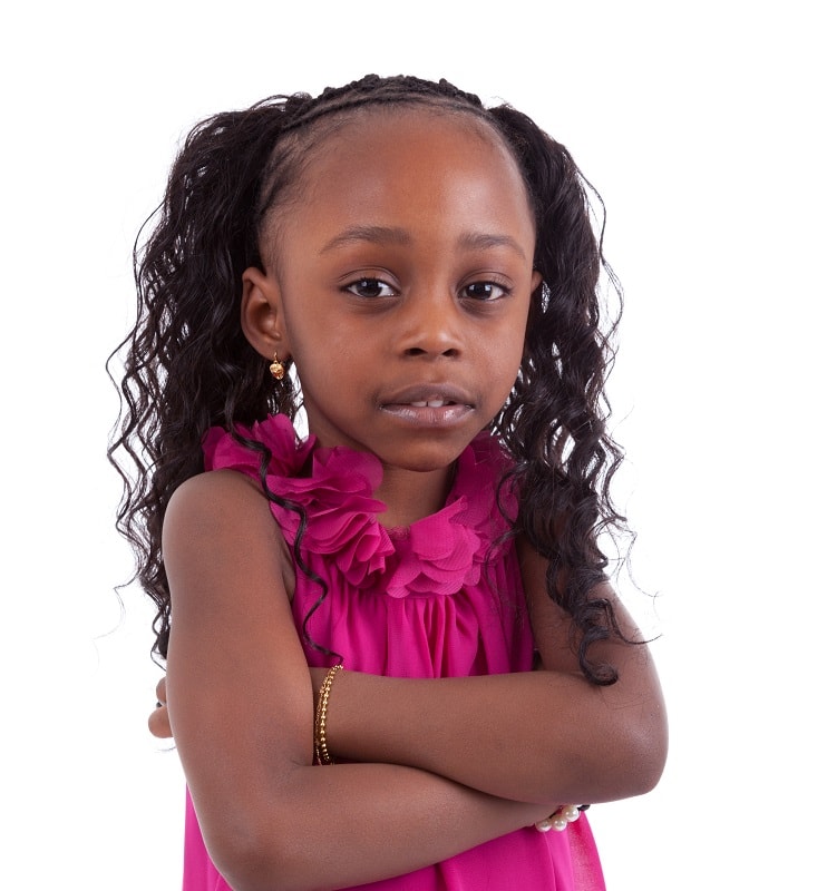 pigtails for black little girls