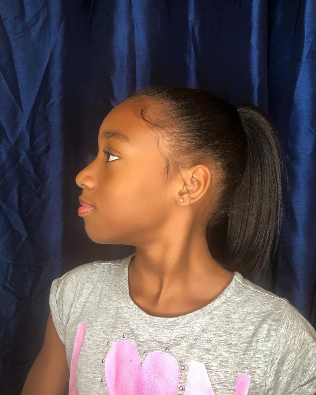 little black girl ponytail hairstyles