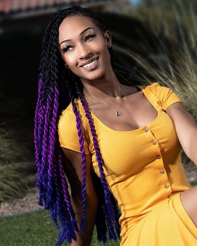 black girls with senegalese twists hairstyles 