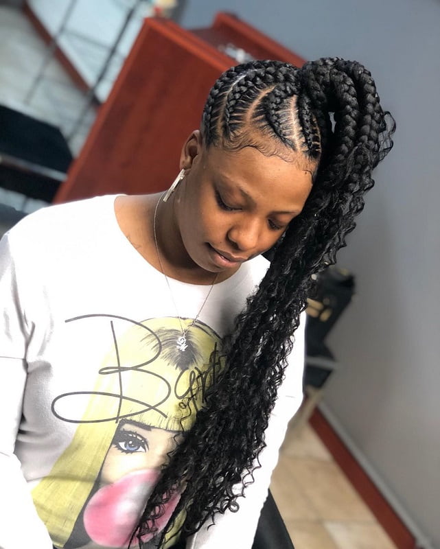 15 Ponytail Hairstyles For Black Girls That Are So Striking