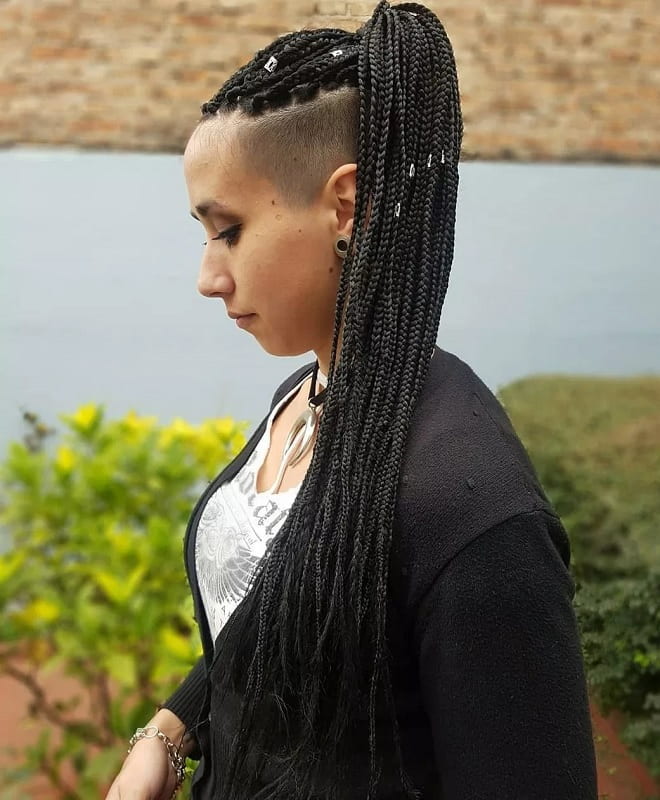 11 BEST AFRICAN PONYTAIL BRAIDS FOR BLACK WOMEN 2023  All Things Savvy