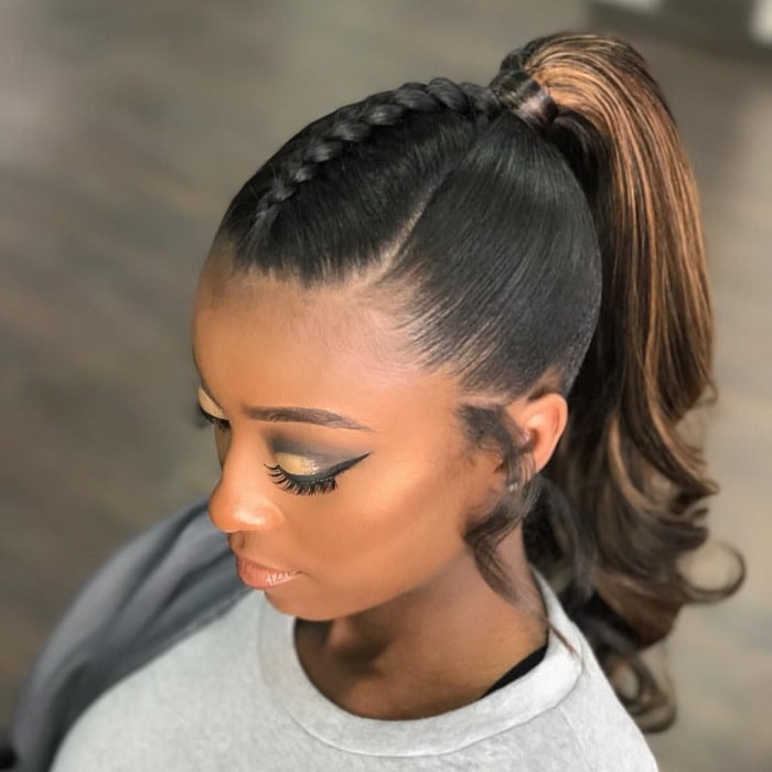 15 Ponytail Hairstyles For Black Girls That Are So Striking