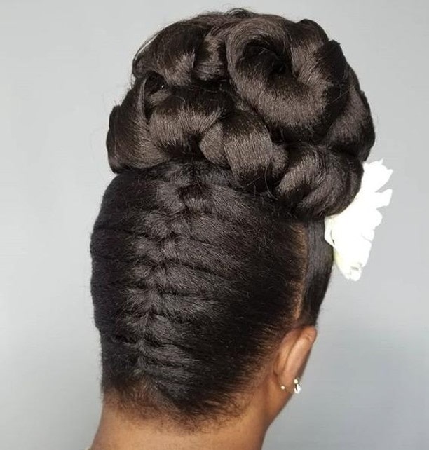 Top 10 Wedding Hairstyles For Black Hair Women  Styles At Life