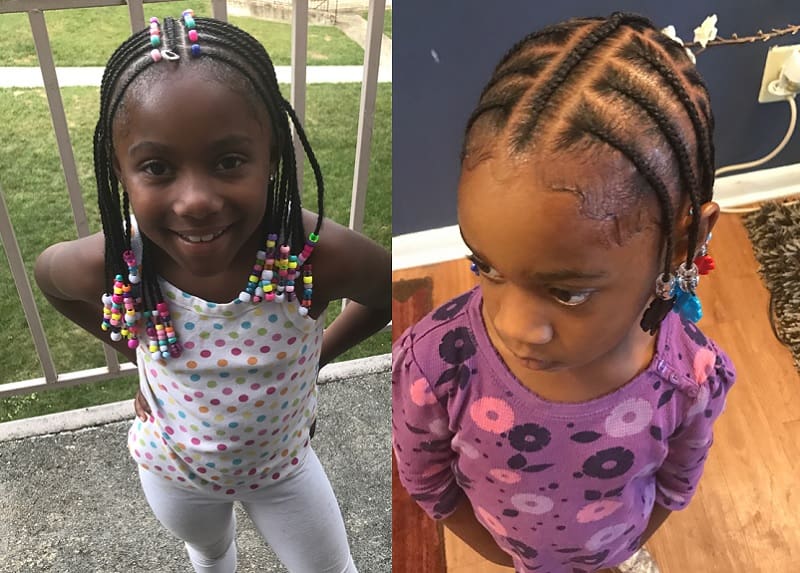 21 Sweet Cornrow Hairstyles That Little Girls Love