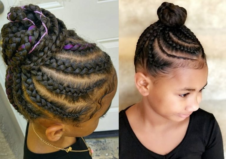 30 Sweet Cornrow Hairstyles That Little Girls Love Child Insider