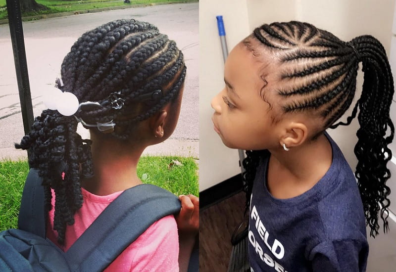 Can You Ignore These 75 Black Kids Braided Hairstyles  Curly Craze