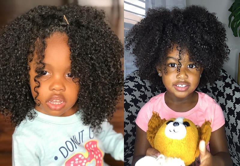 21 Cute Hairstyles for Little Girls With Curly Hair – Child Insider