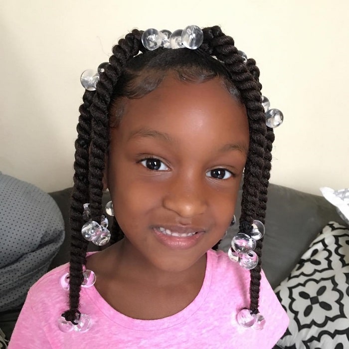 21 Best Little Black Girl Hairstyles for School (2020 Trends)