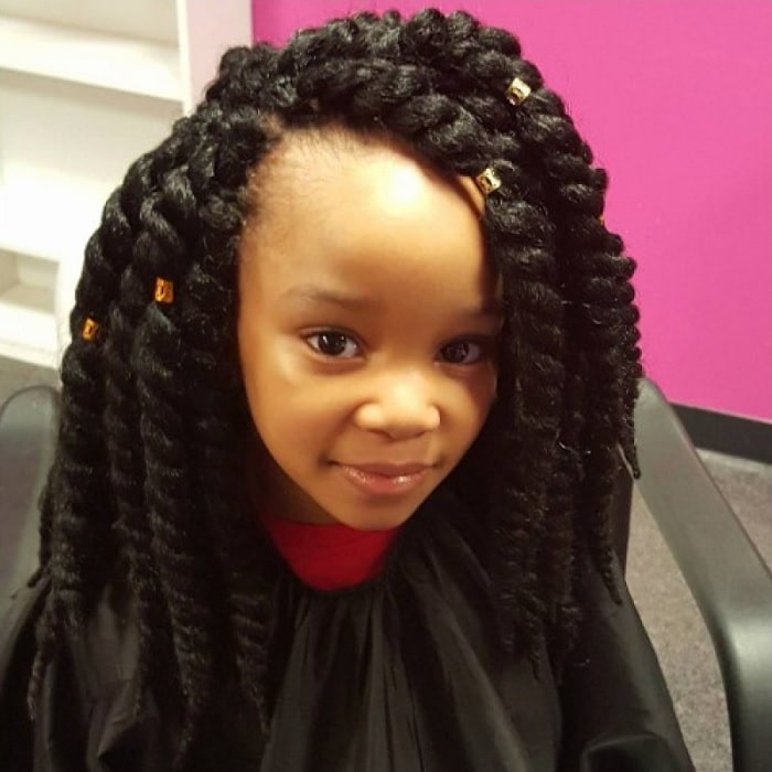 Little Girl Braid Hairstyles With Weave