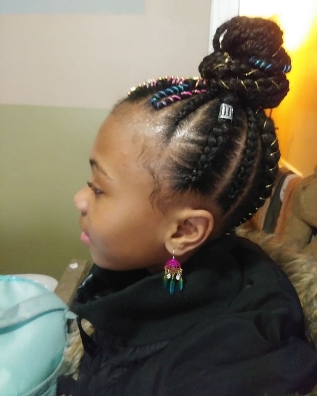 Little Girl Braid Hairstyles With Weave