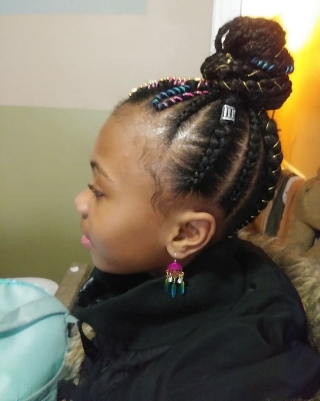 10 Adorable Weave Hairstyles For Little Girls To Explore