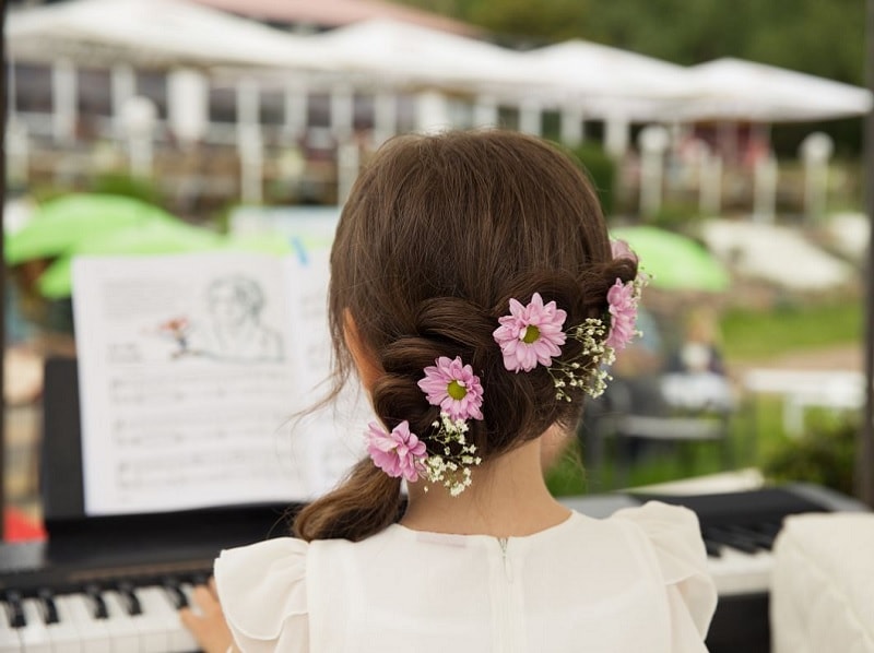 wedding hairstyles for little girls