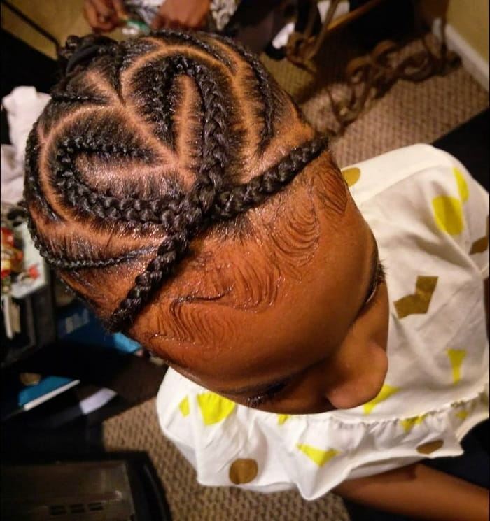 30 Sweet Cornrow Hairstyles That Little Girls Love – Child Insider