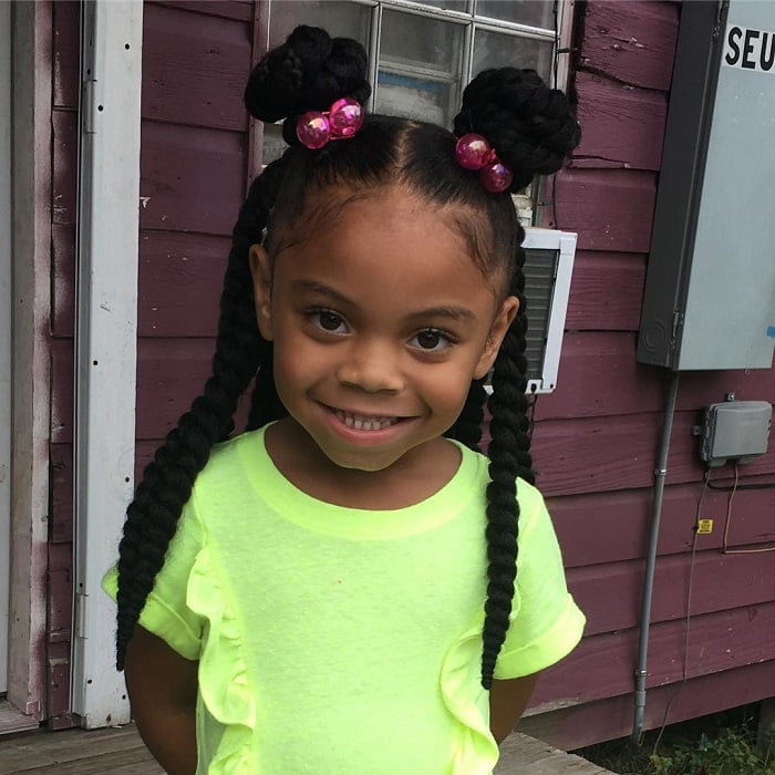 21 Cute Hairstyles for Mixed Little Girls We've Found This Year