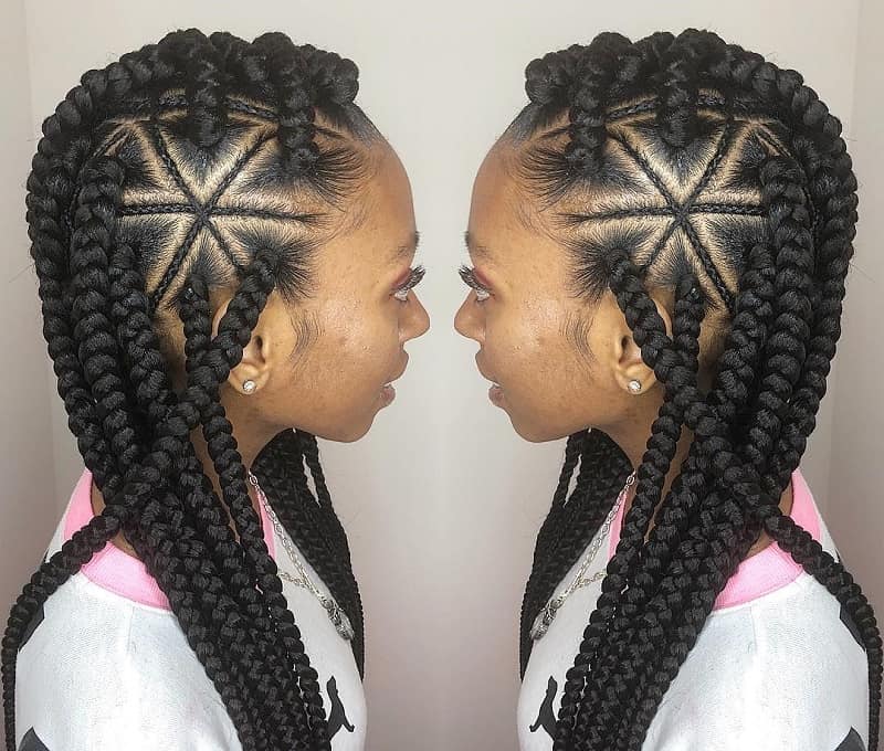 15 Of The Cutest Braided Hairstyles For Black Girls 2020