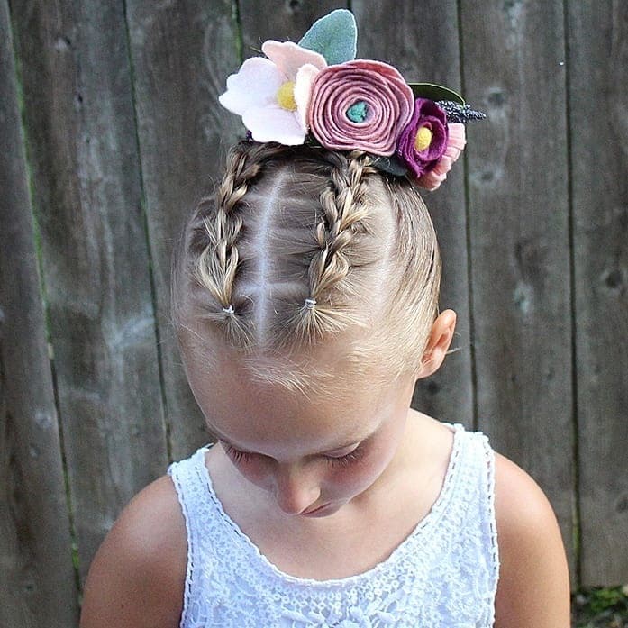 25 Stunning Hairstyles for Little Girls to Rock at Weddings