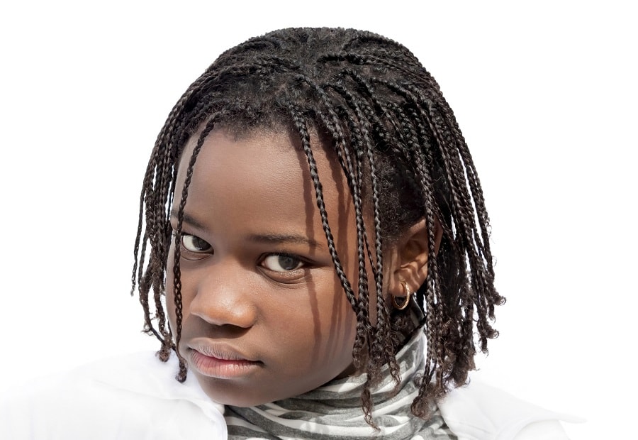 little black girl hairstyle with weave