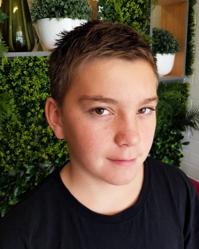 Best Haircut For 14 Year Old Boy