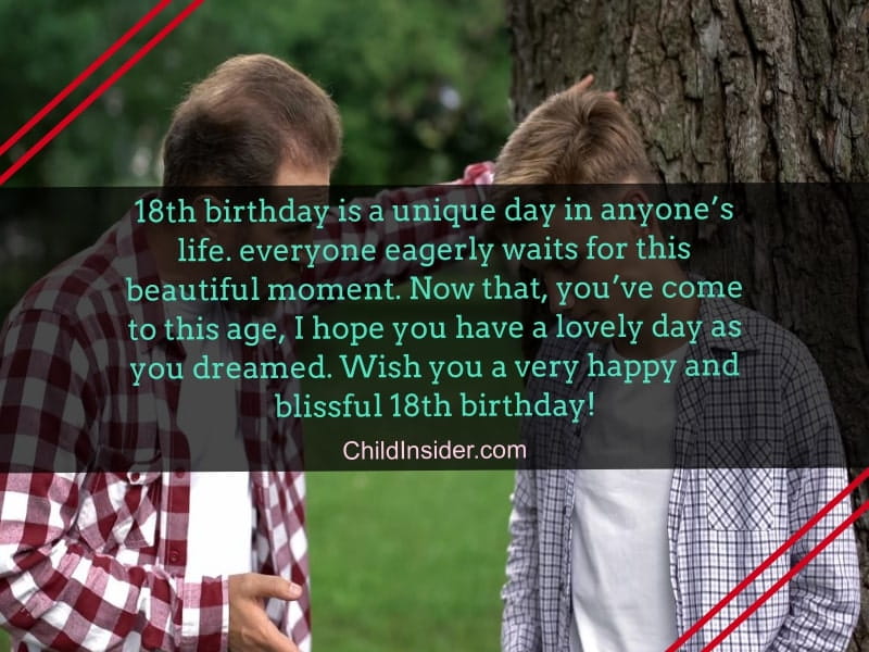 18th birthday messages