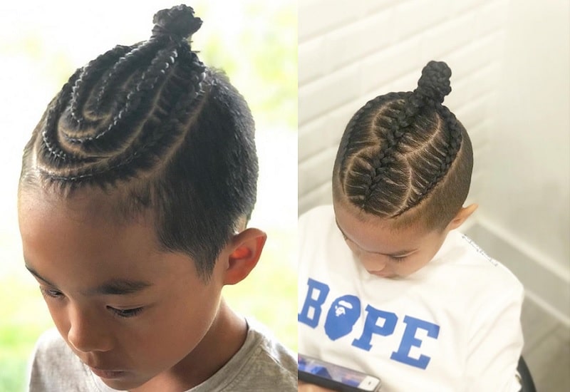 braided hairstyles for 5-year-old boys