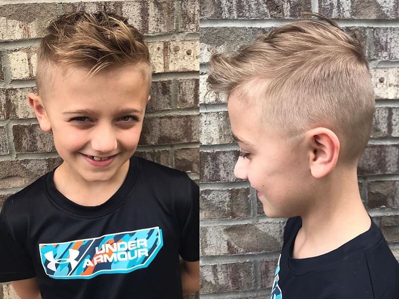 6 year old boy haircut