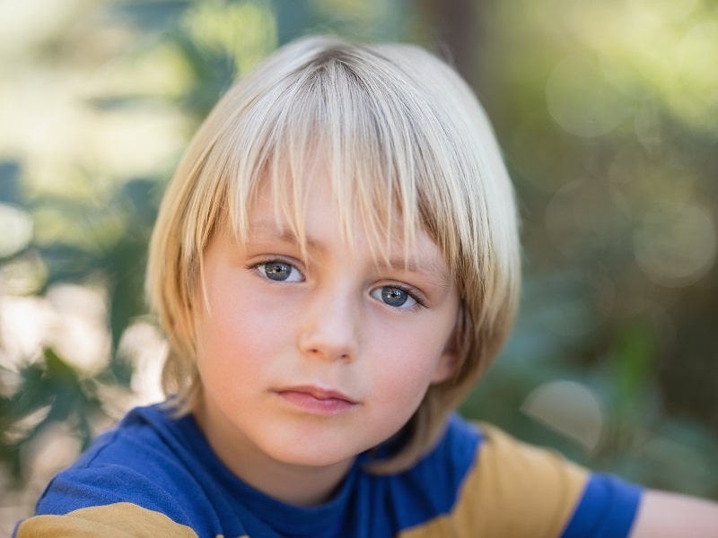 6 Year Old Boy with Blonde Hair - wide 2