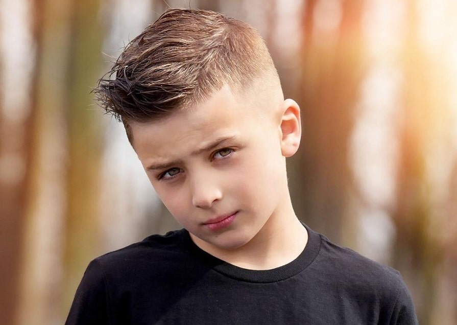 8 year old boy haircut