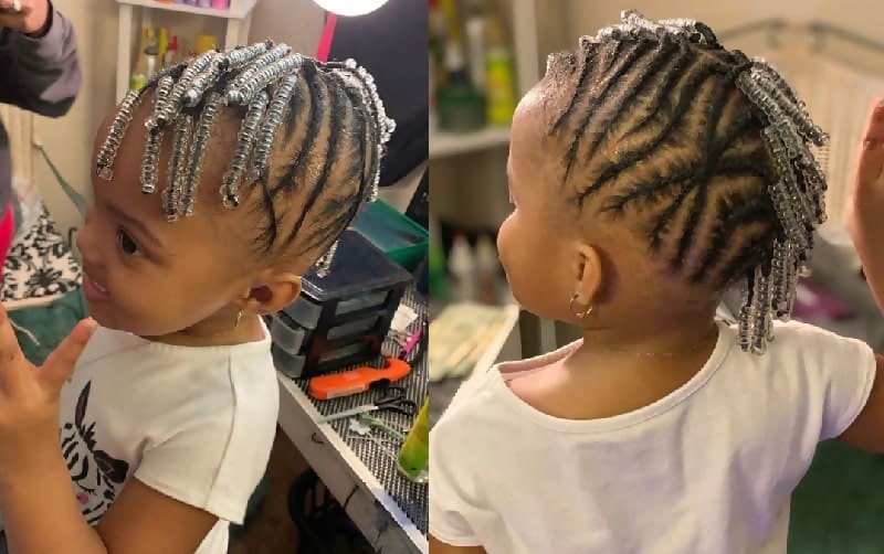 Braided hairstyle for black toddlerTikTok Search