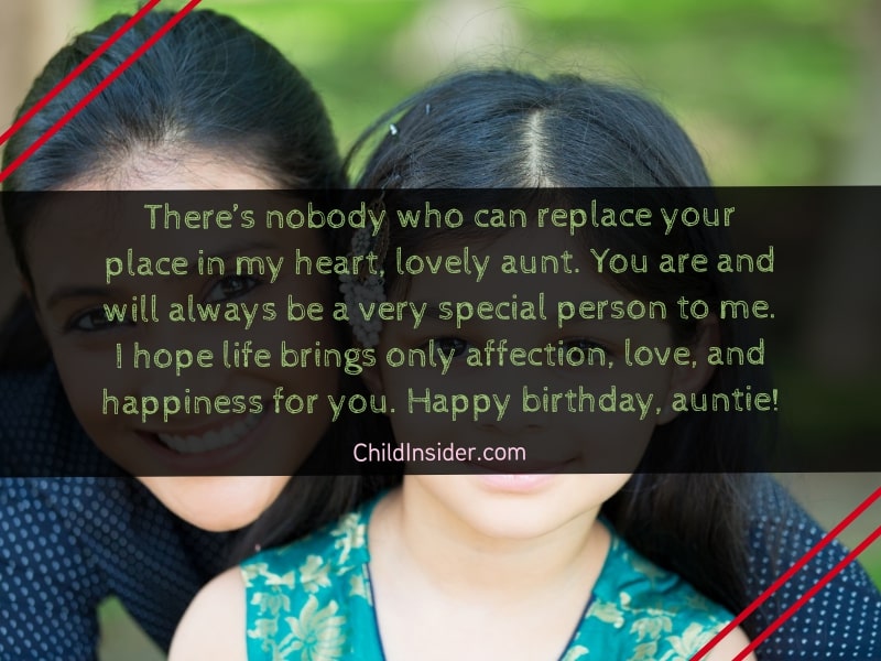 birthday wishes for aunt from niece 13