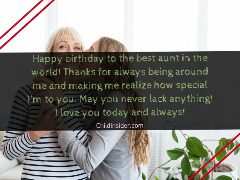 20 Lovable Happy Birthday Aunt Quotes From Niece