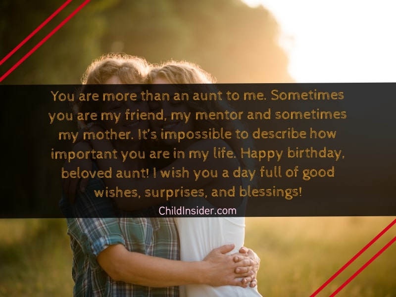 20 Lovable Happy Birthday Aunt Quotes From Niece