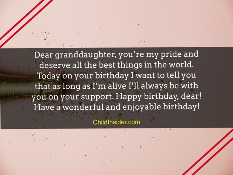 40 Lovely Ideas to Say Happy Birthday to My Granddaughter