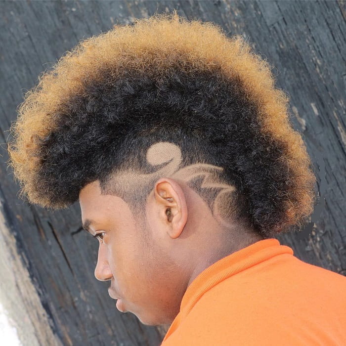 Black Boys Mohawk 12 