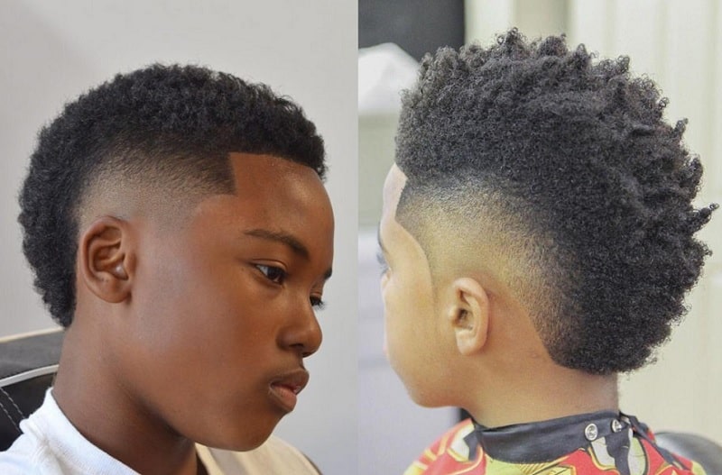 black boys hairstyles mohawk