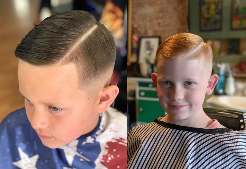 5 Of The Best Boy S Hard Part Hairstyles 2020 Child Insider