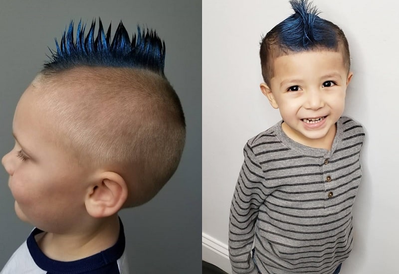 baby boy mohawk