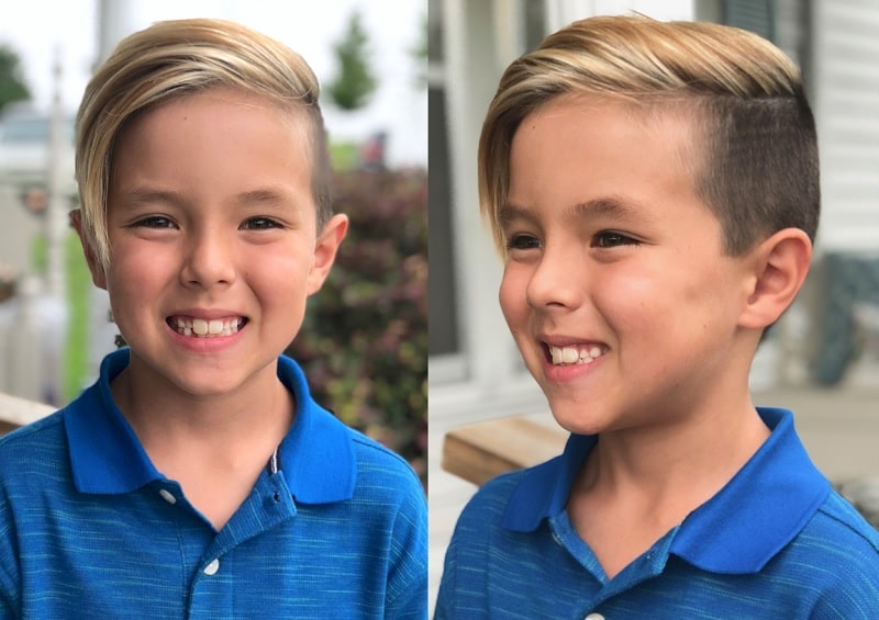 15 Handsome Undercut Hairstyles For Boys Child Insider