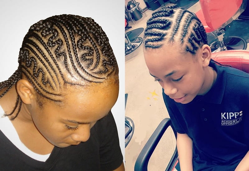 1. Cornrow Hairstyles for Boys - wide 3