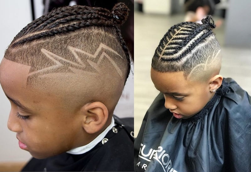 8. Cornrow Hairstyles for Little Boys - wide 9