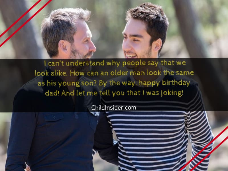 funny birthday messages for dad