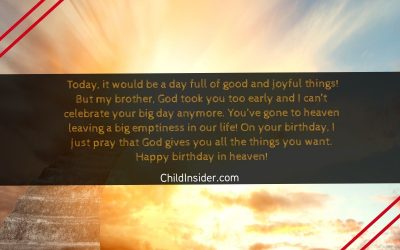 happy birthday in heaven brother