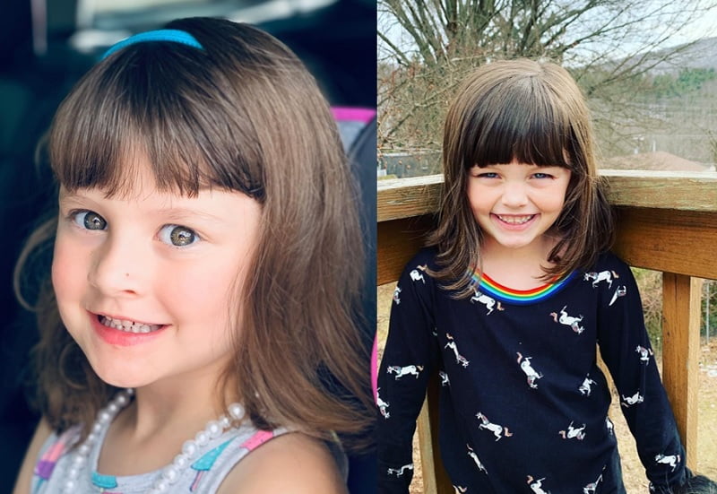 10 Little Girl Hairstyles With Bangs To Capture Your Heart