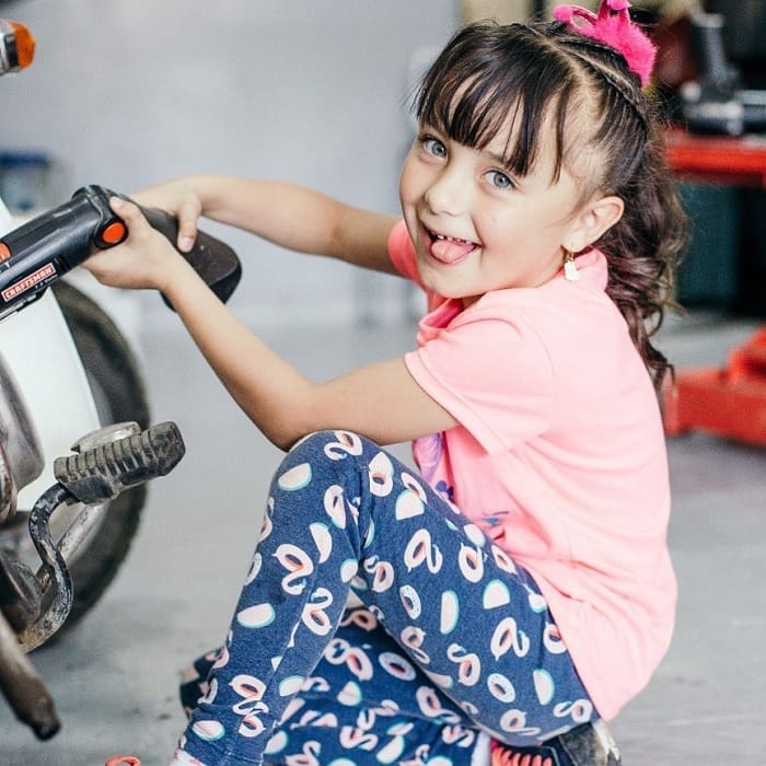 Bangs with Ponytail for Little Girls