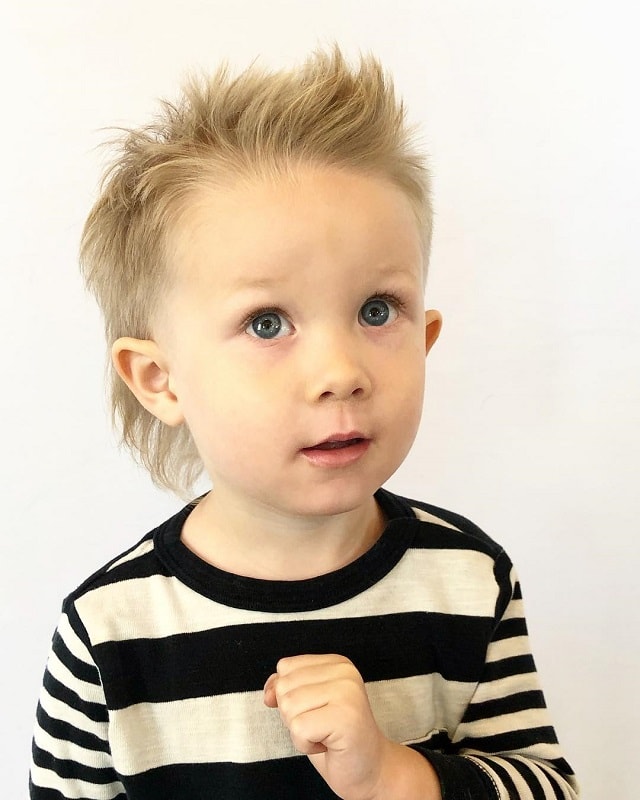 long mullet haircuts for toddler boys