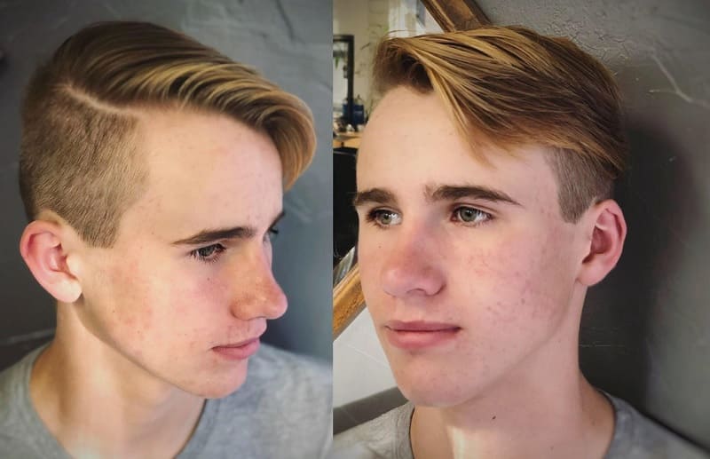 teen boy long haircuts